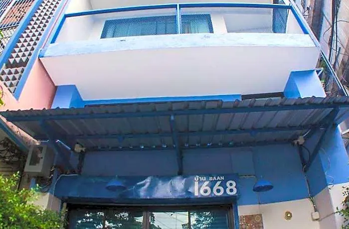 Baan1668 Hometel Near Chinatown One Albergue *